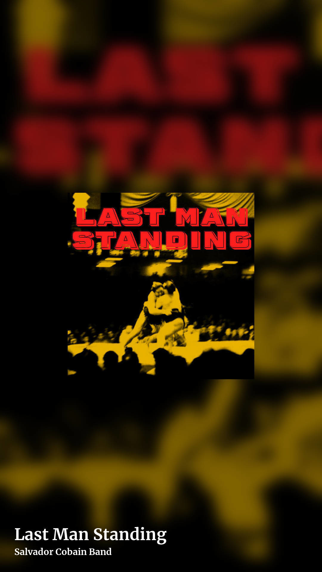 Last Man Standing by Salvador Cobain Band, story clean share image