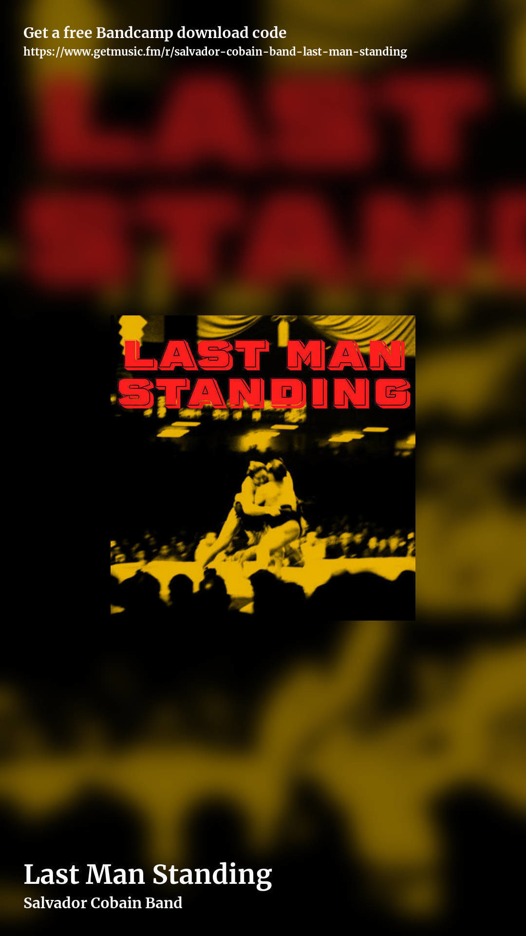 Last Man Standing by Salvador Cobain Band, story promo share image