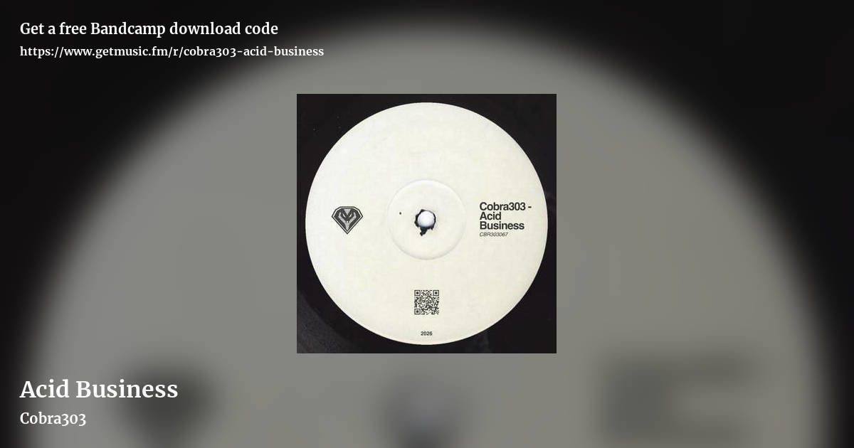 Acid Business by Cobra303, landscape promo share image