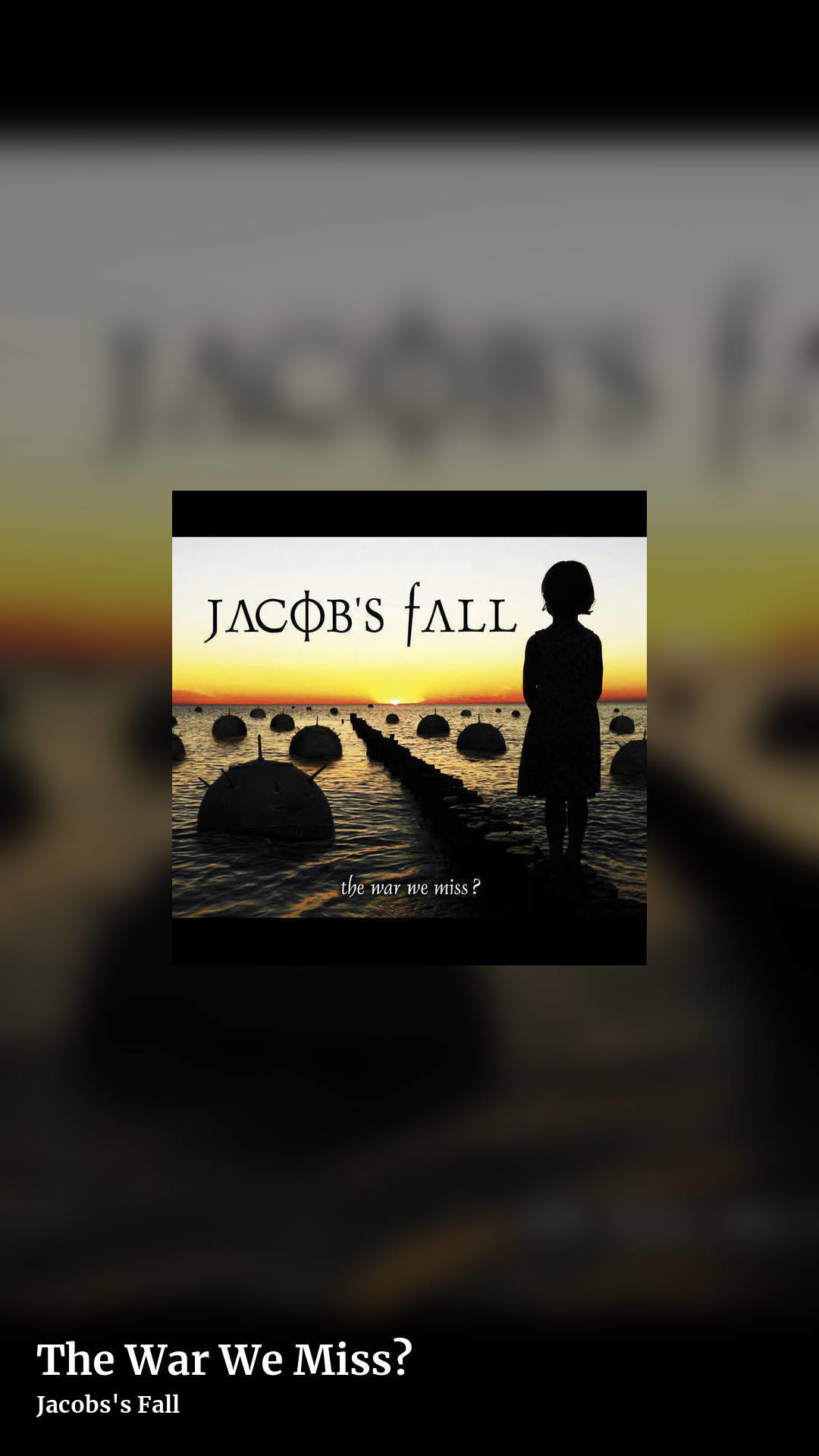 The War We Miss? by Jacobs's Fall, story clean share image