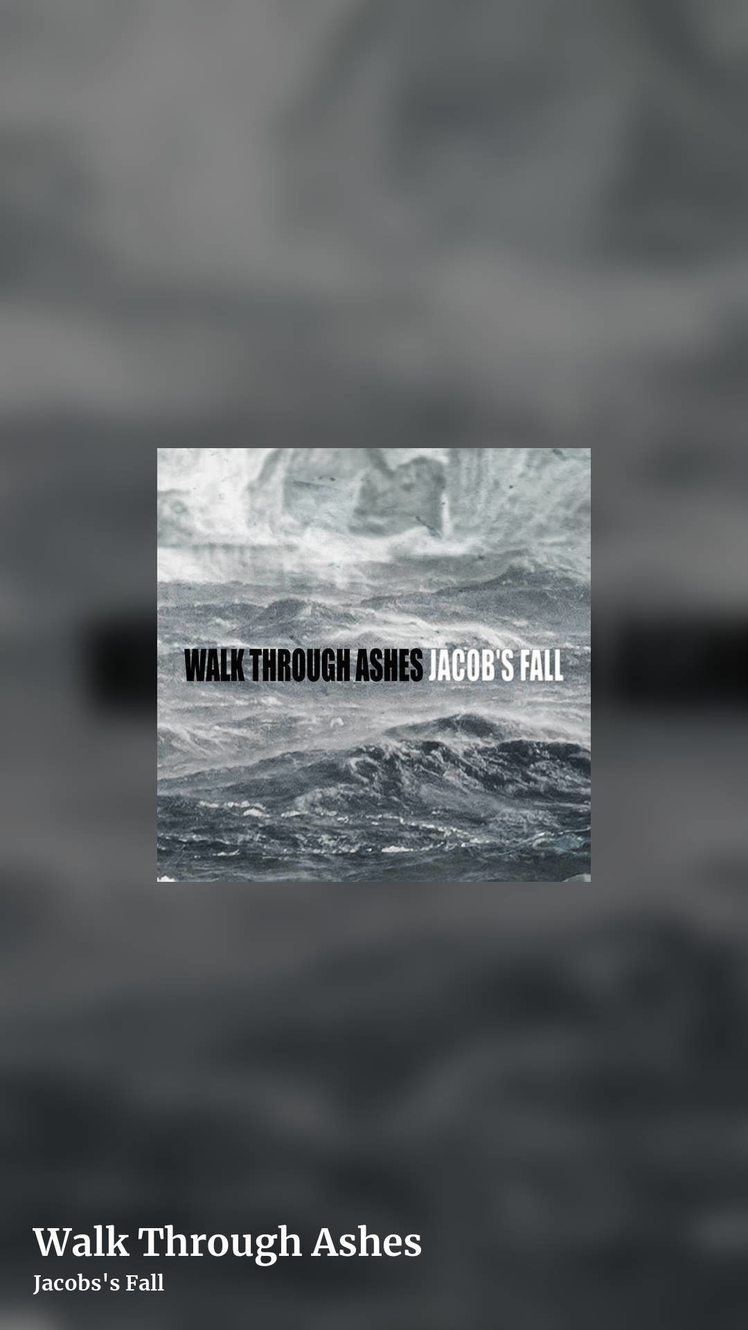Walk Through Ashes by Jacob's Fall, story clean share image
