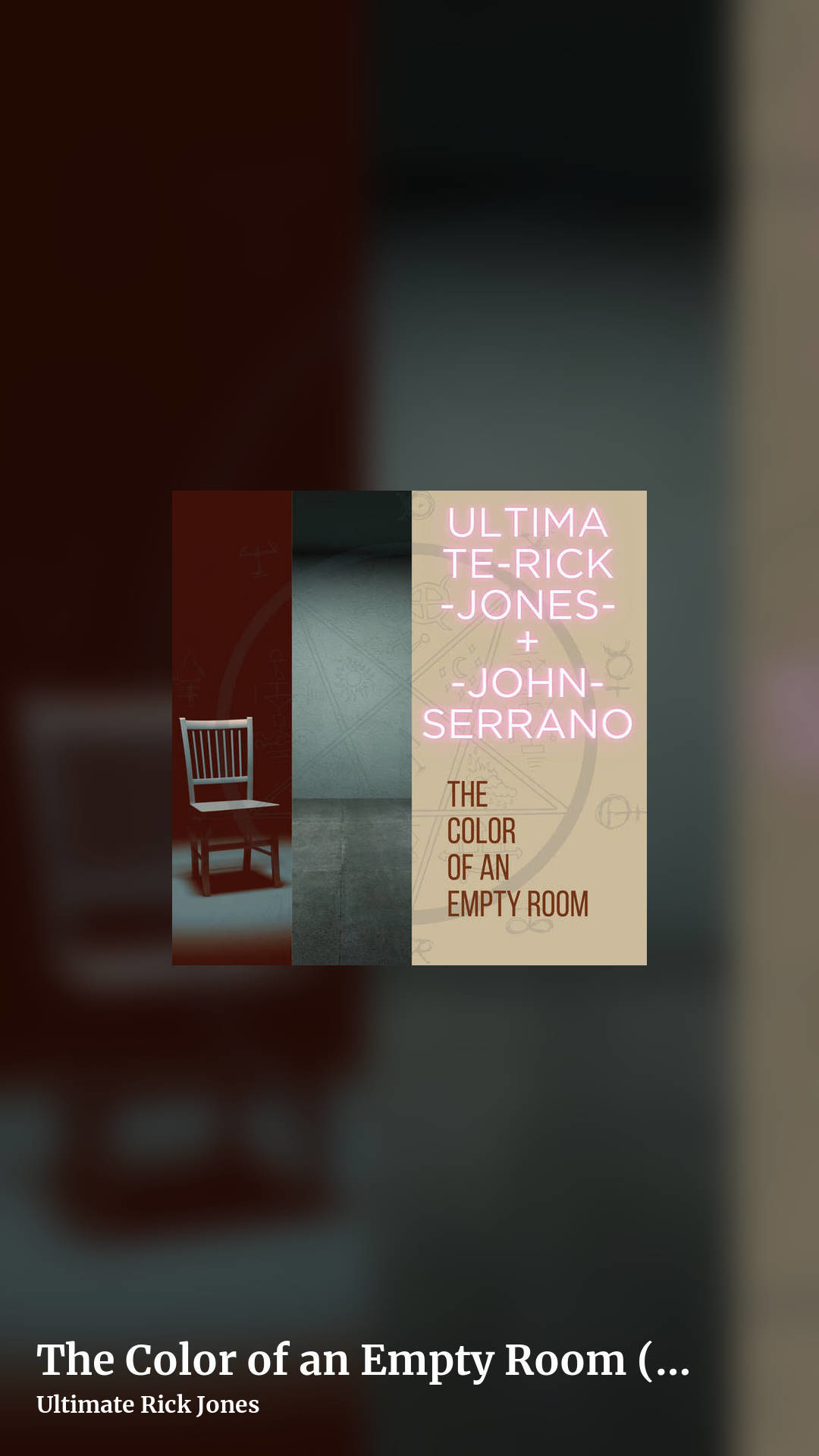 The Color of an Empty Room (featuring John Serrano) by Ultimate Rick Jones, story clean share image