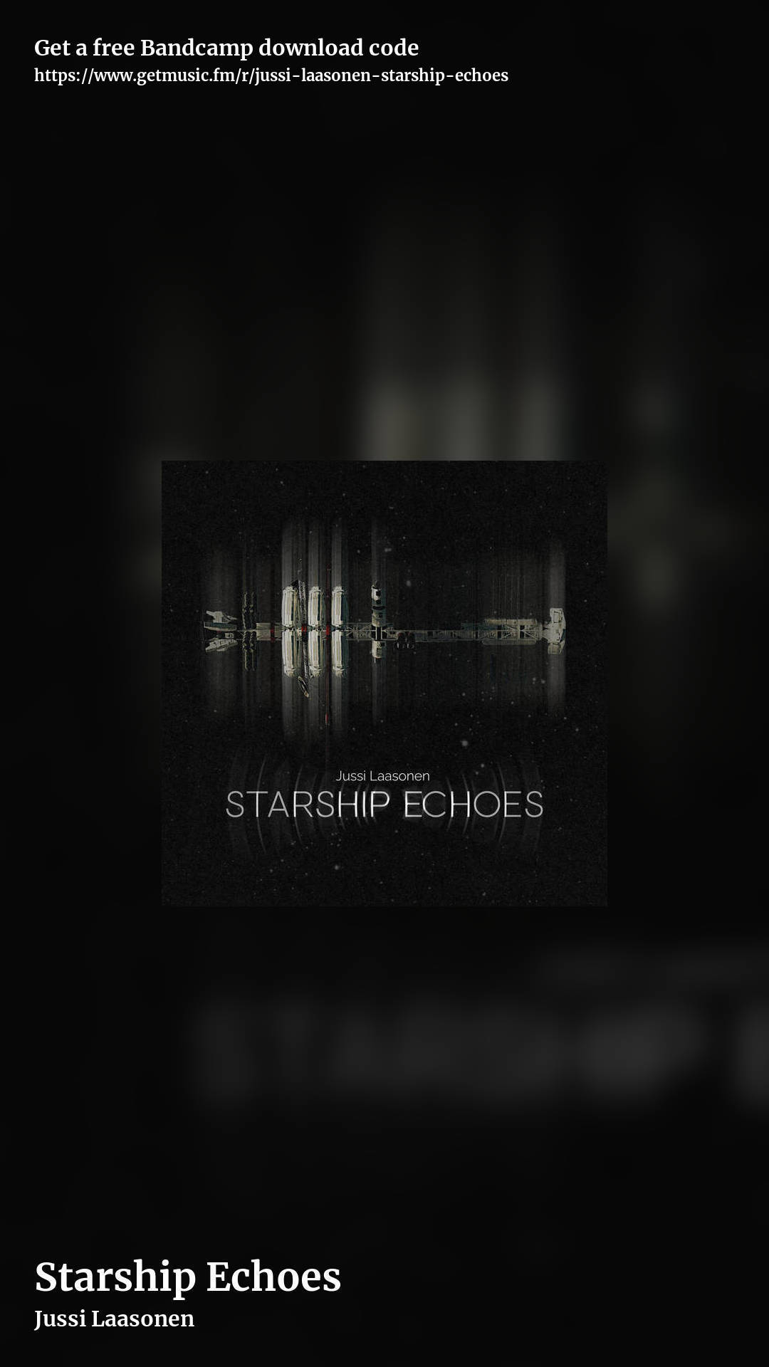 Starship Echoes by Jussi Laasonen, story promo share image