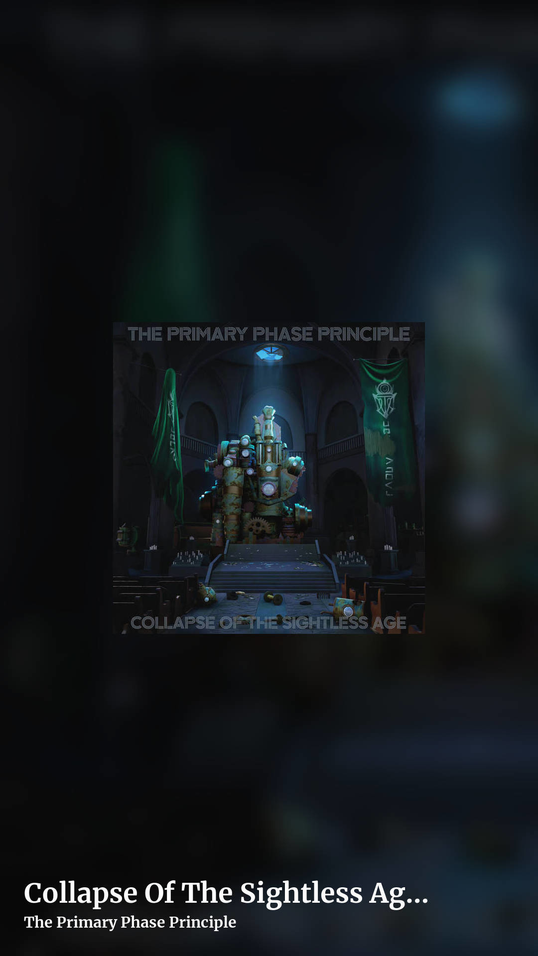 Collapse Of The Sightless Age [Subterranean Ages #2] by The Primary Phase Principle, story clean share image