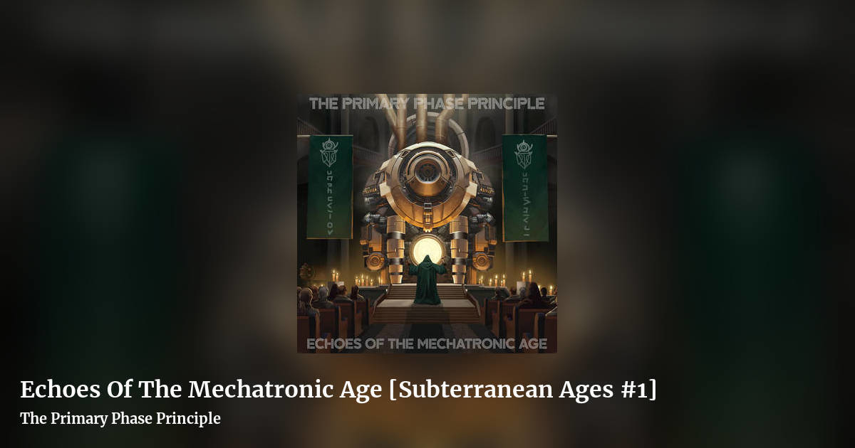 Echoes Of The Mechatronic Age [Subterranean Ages #1] by The Primary Phase Principle, landscape clean share image