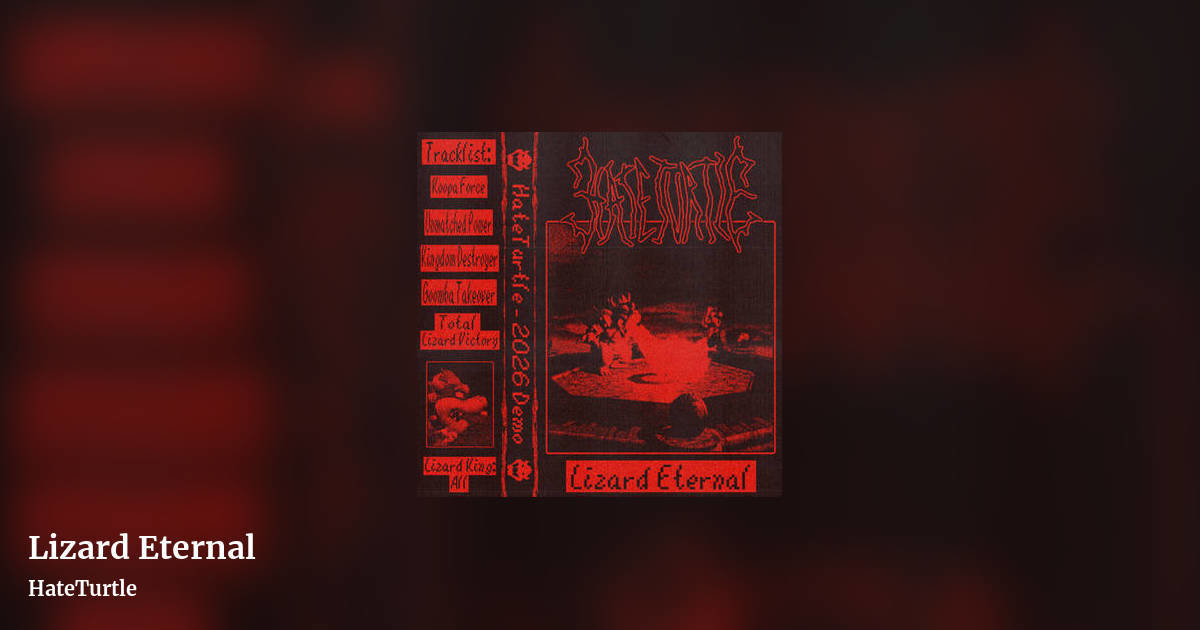 Lizard Eternal by HateTurtle, landscape clean share image