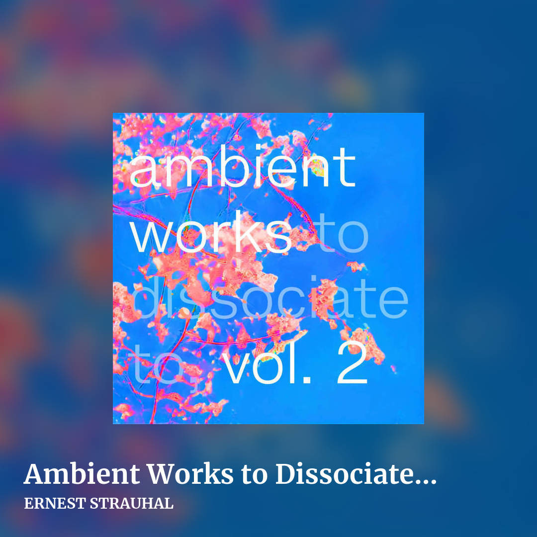 Ambient Works to Dissociate to, Vol. 2 by ERNEST STRAUHAL, square clean share image