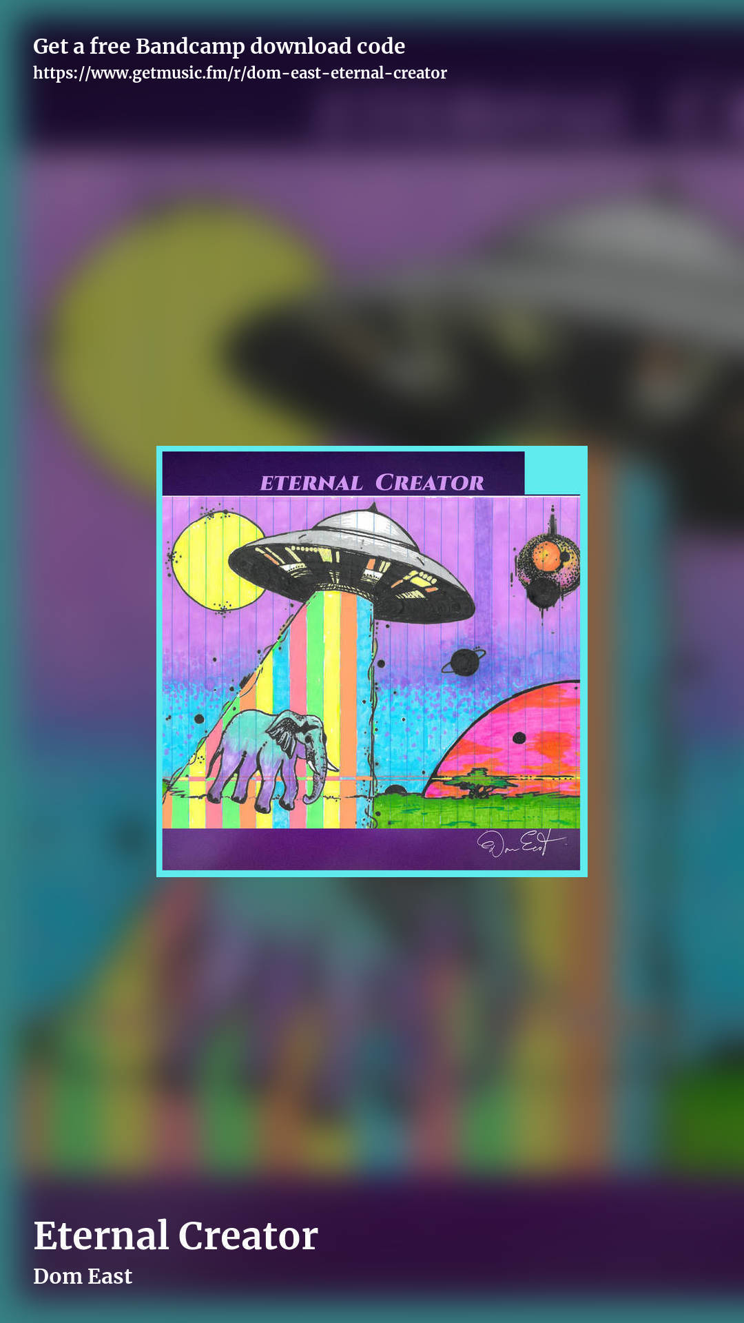 Eternal Creator by Dom East , story promo share image