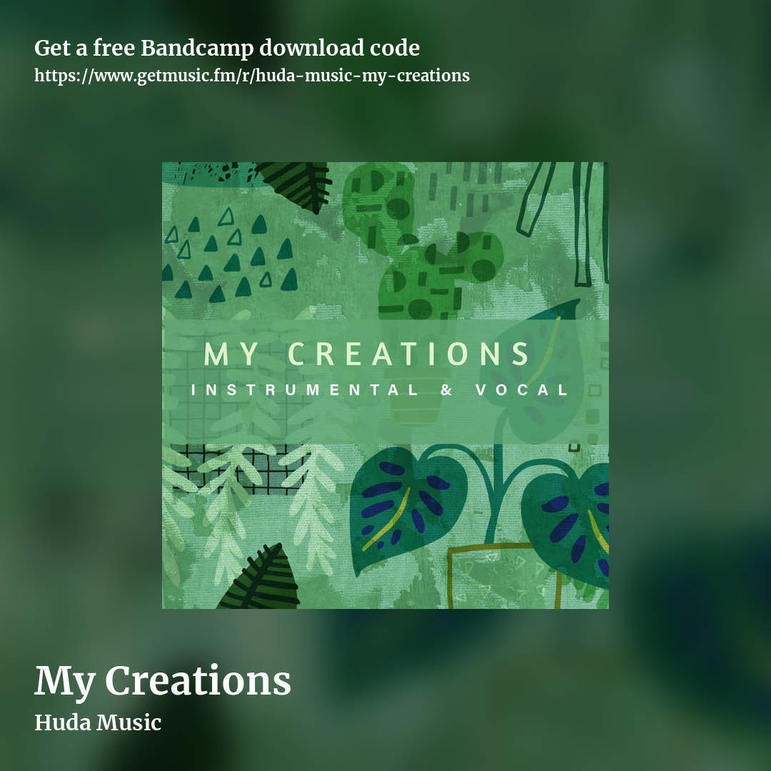 My Creations by Huda Music, square promo share image