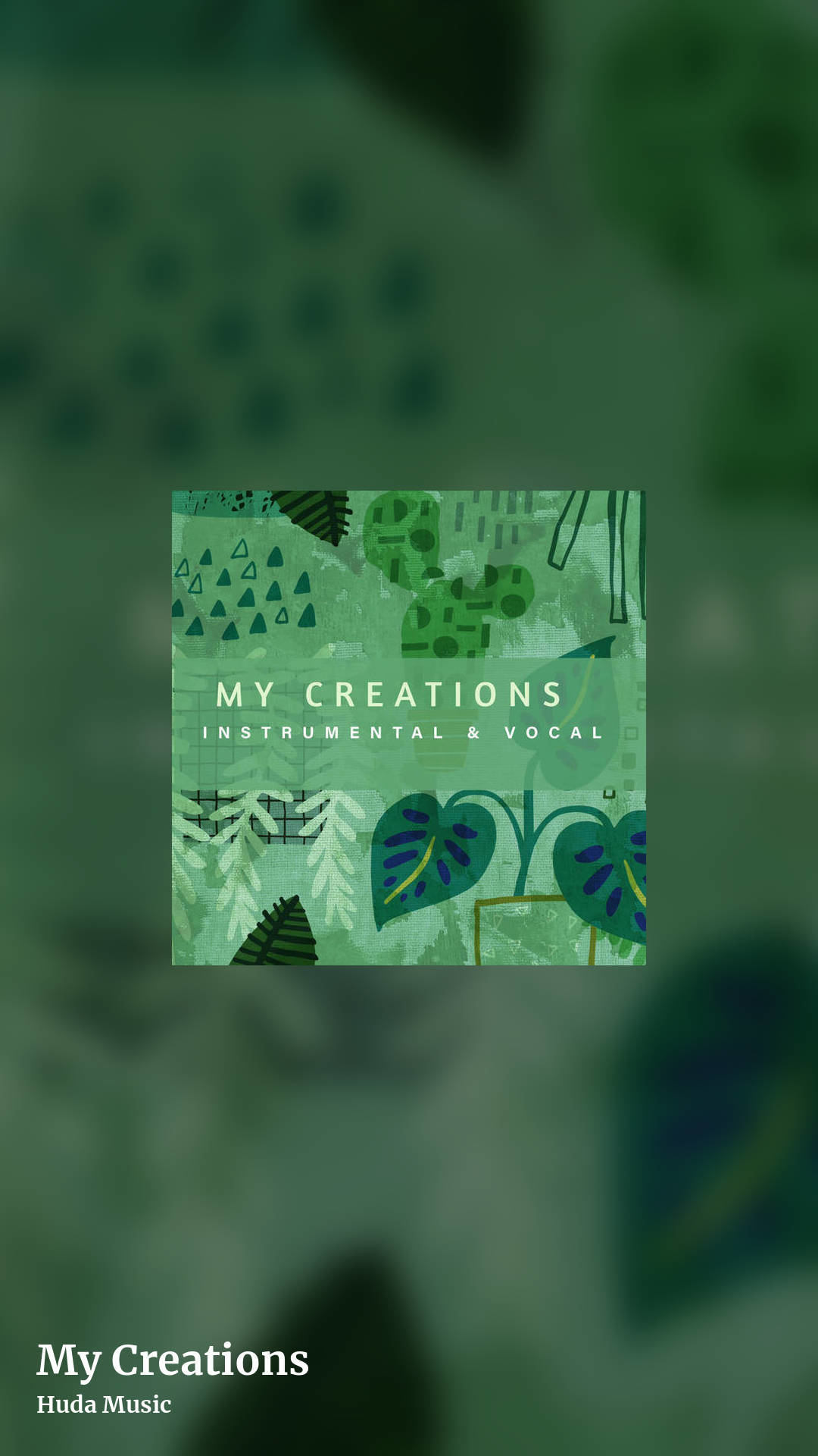 My Creations by Huda Music, story clean share image