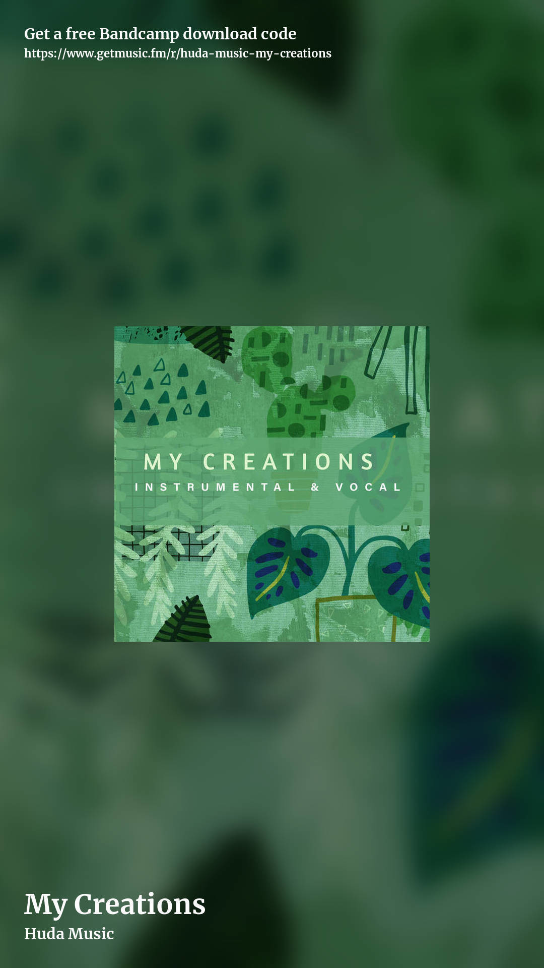 My Creations by Huda Music, story promo share image