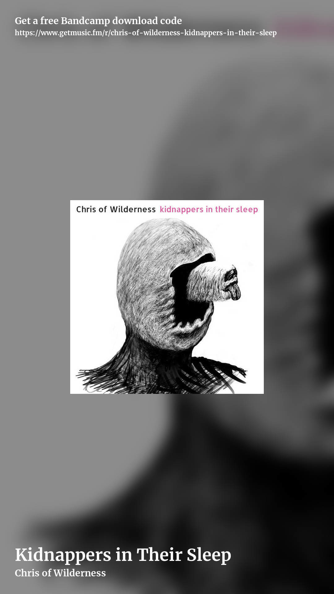 Kidnappers in Their Sleep by Chris of Wilderness, story promo share image