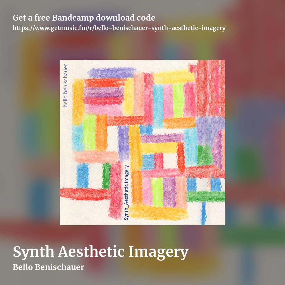 Synth Aesthetic Imagery by Bello Benischauer, square promo share image