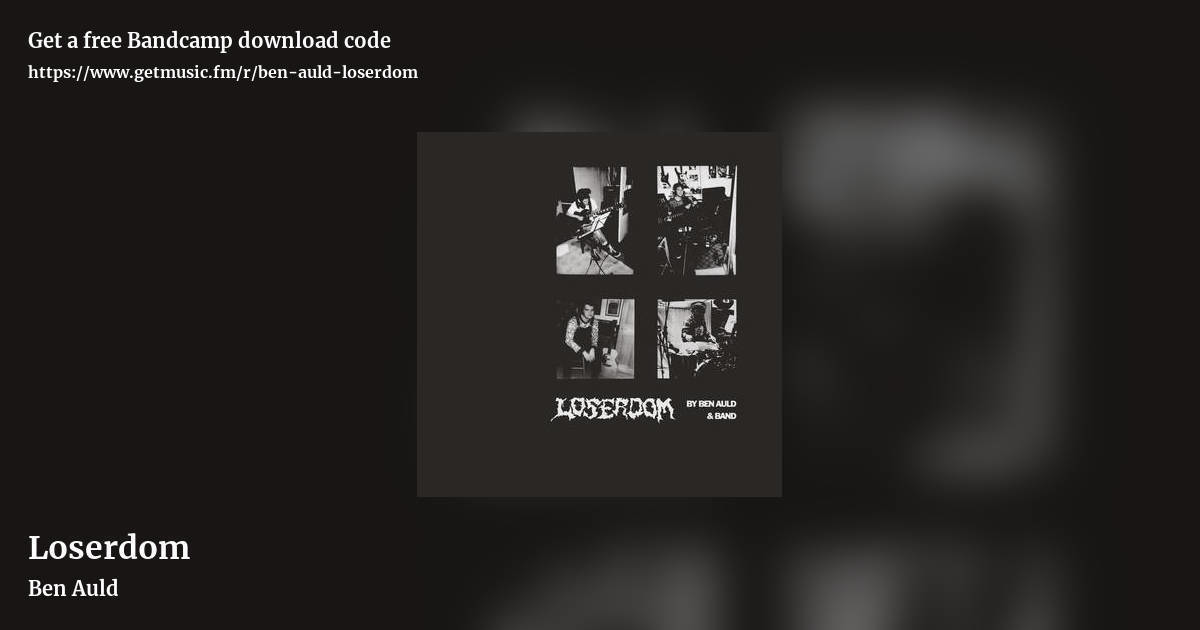 Loserdom by Ben Auld, landscape promo share image