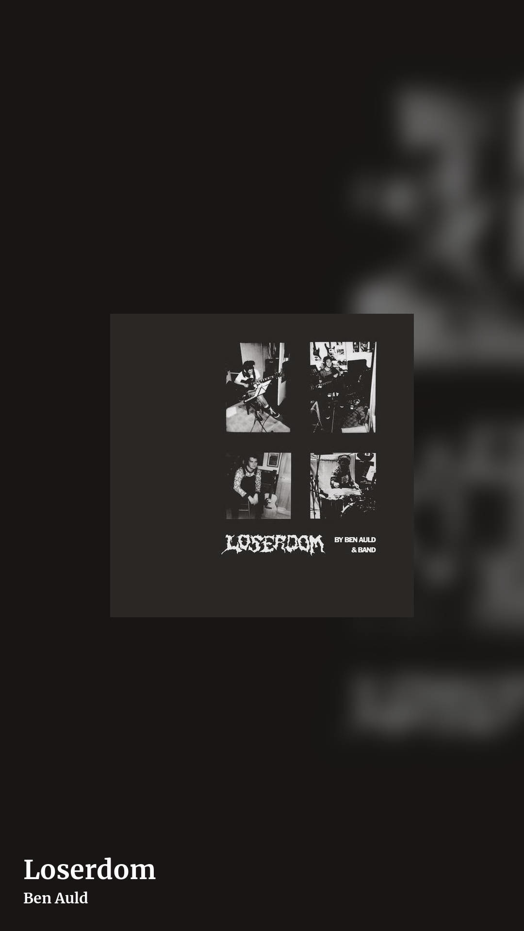 Loserdom by Ben Auld, story clean share image