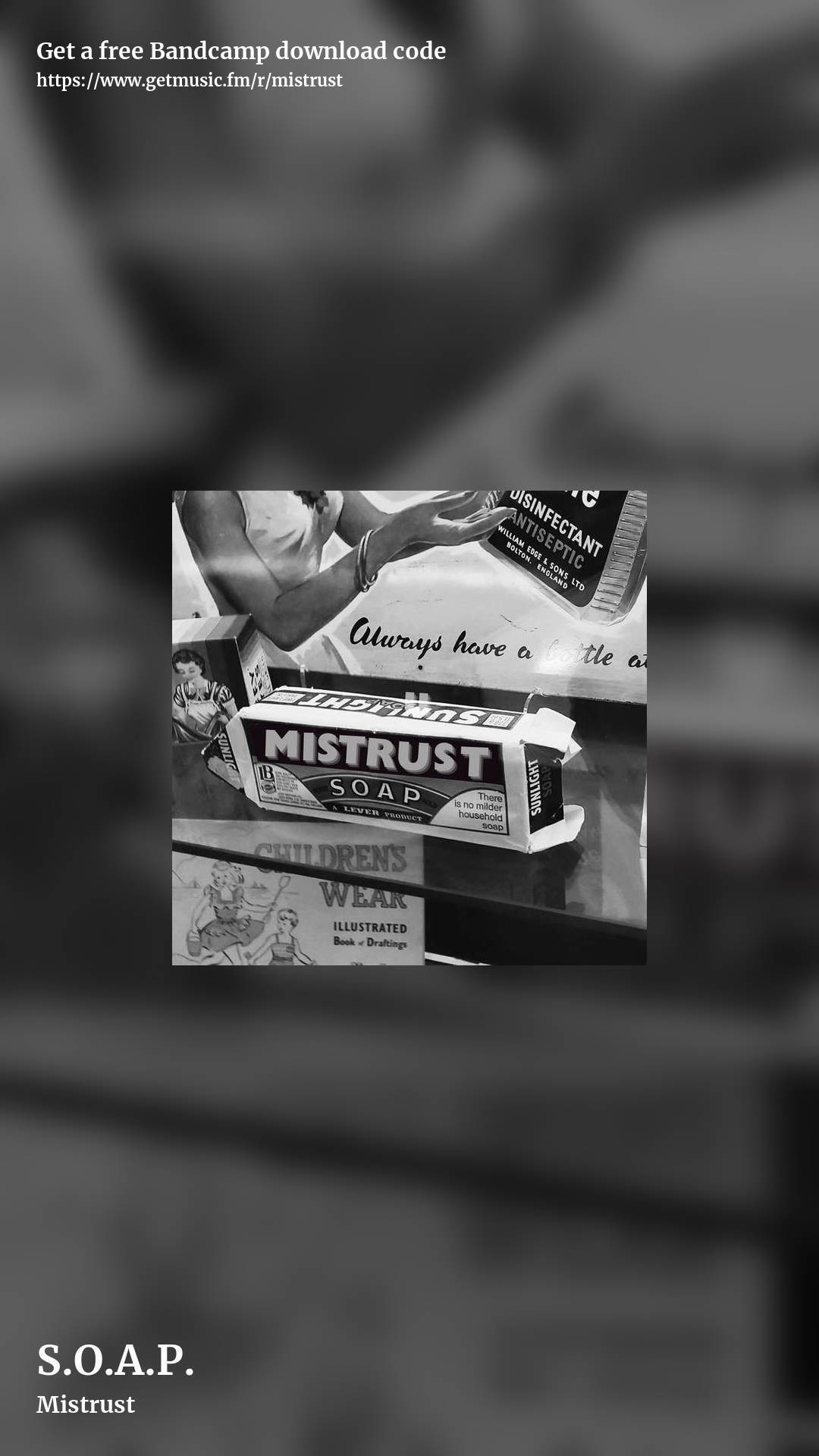S.O.A.P. by Mistrust, story promo share image