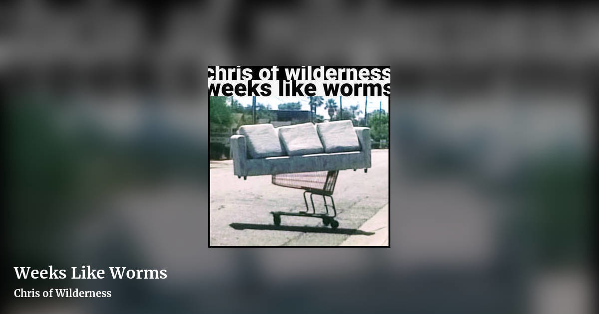 Weeks Like Worms by Chris of Wilderness, landscape clean share image