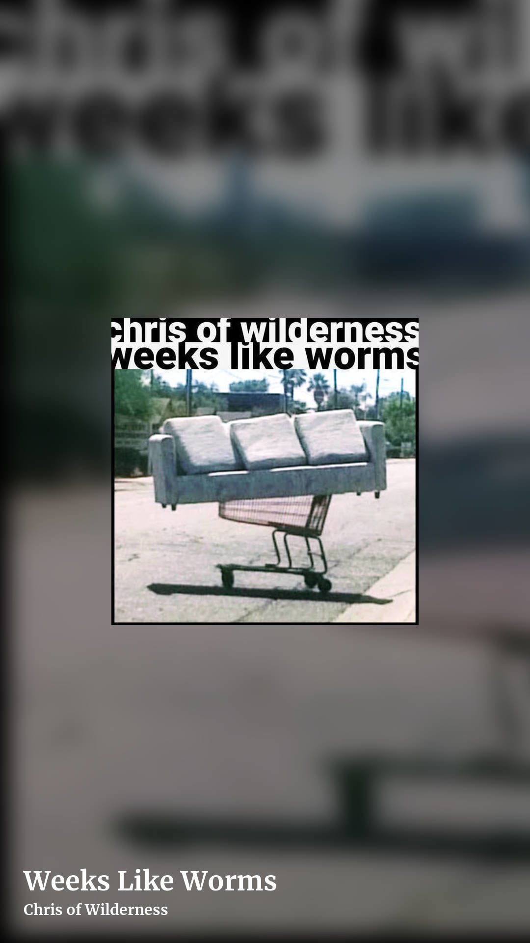 Weeks Like Worms by Chris of Wilderness, story clean share image