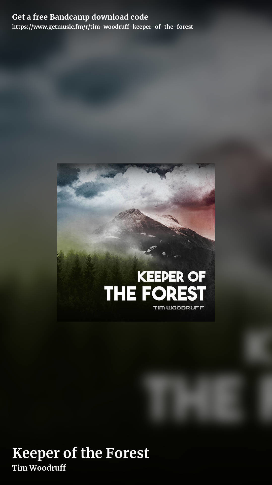Keeper of the Forest by Tim Woodruff, story promo share image