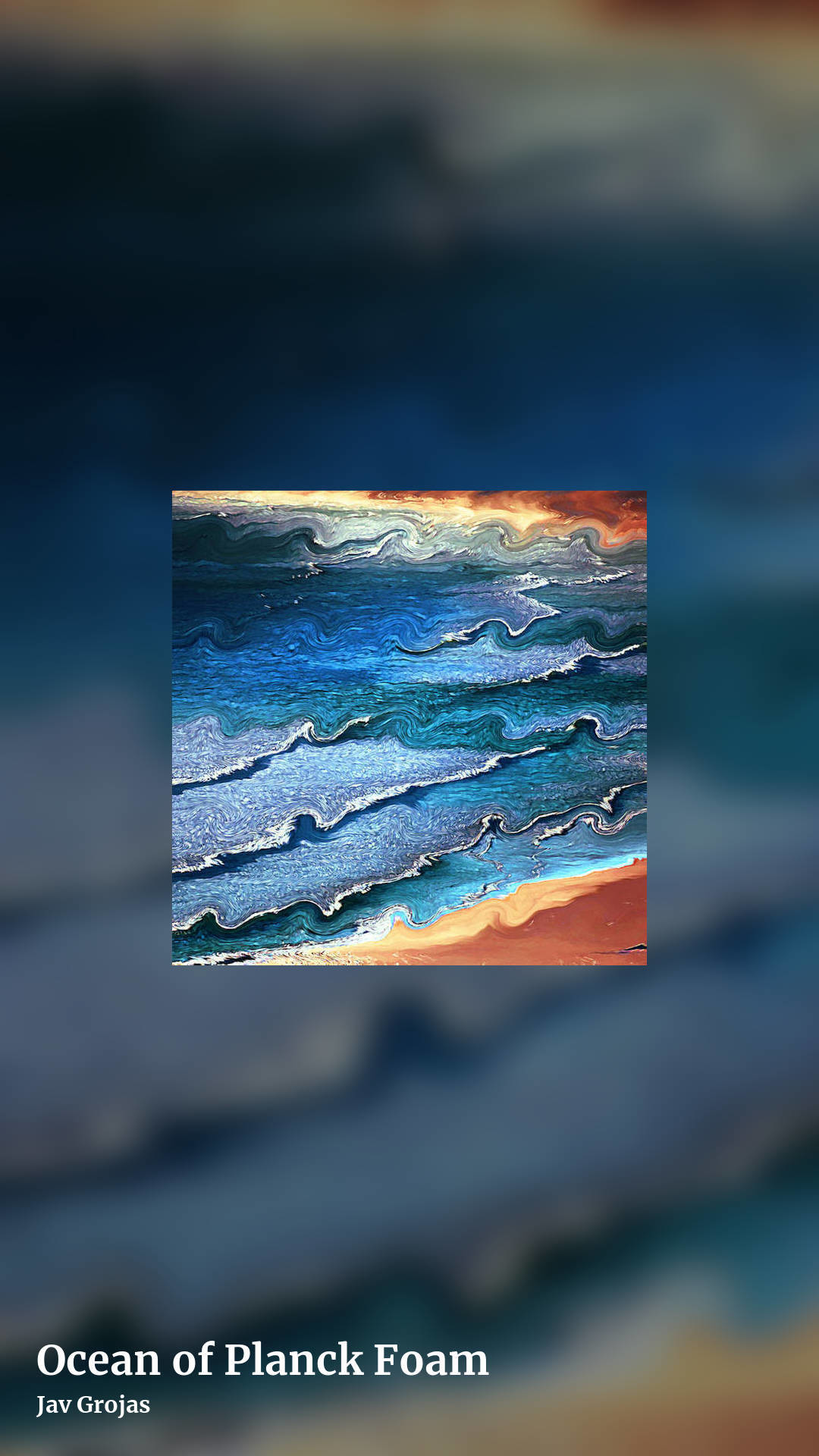 Ocean of Planck Foam by Jav Grojas, story clean share image