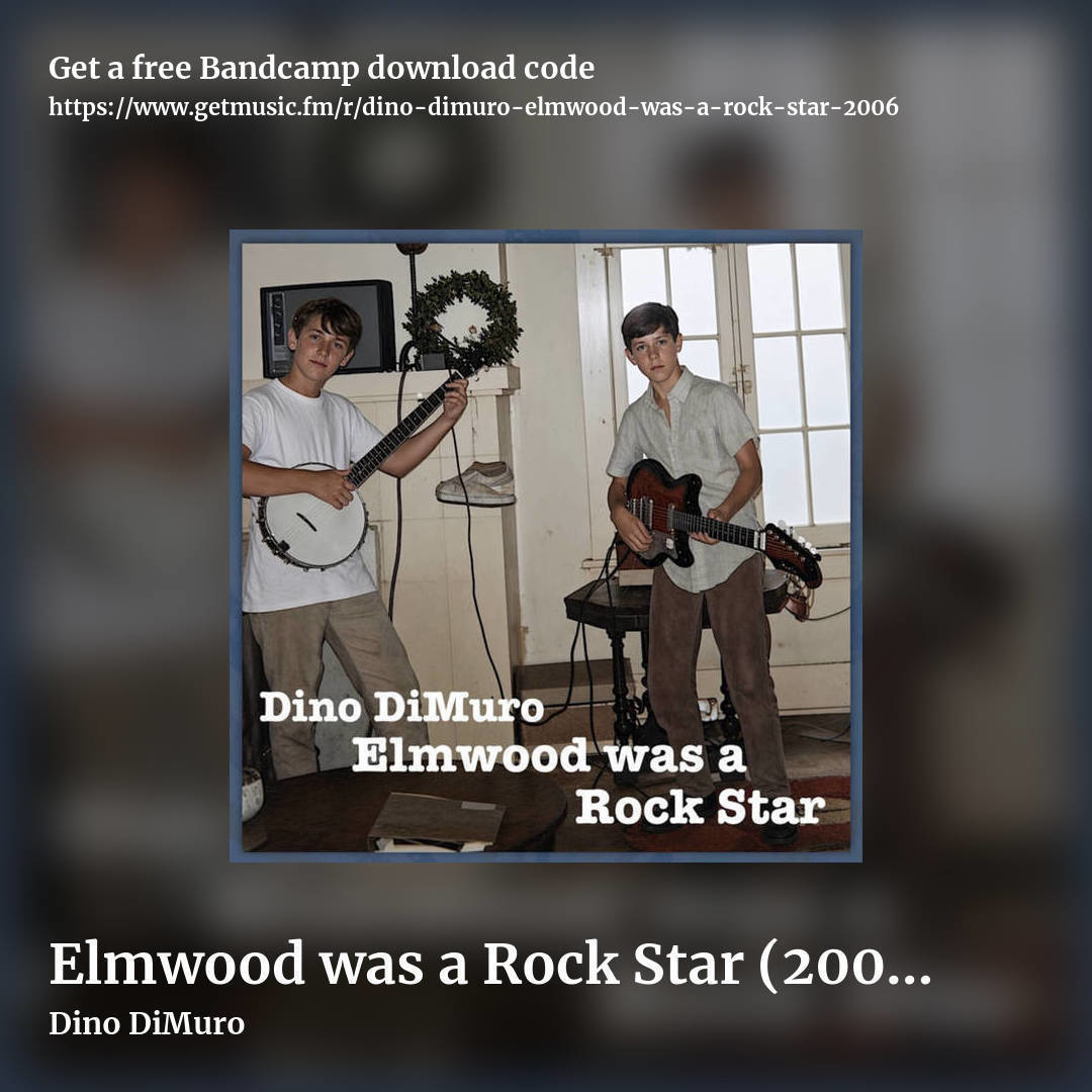 Elmwood was a Rock Star (2006) by Dino DiMuro, square promo share image