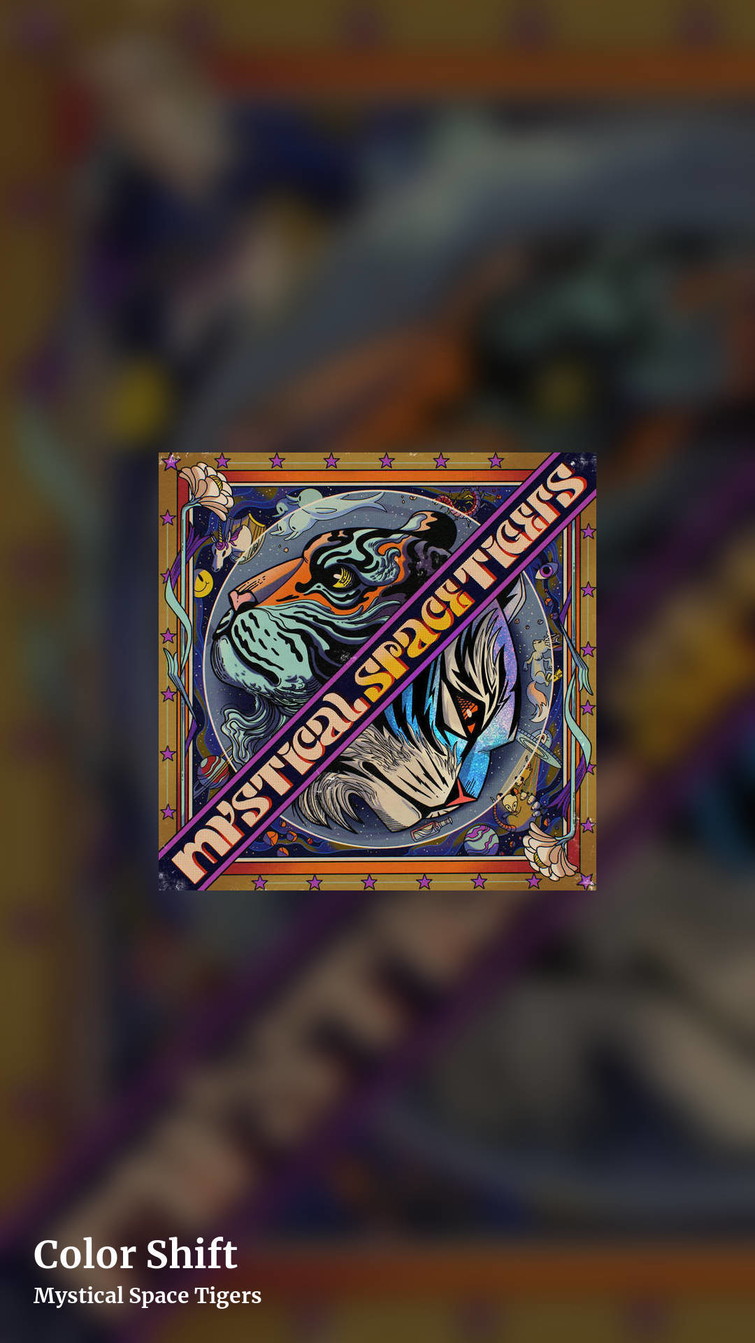 Color Shift by Mystical Space Tigers, story clean share image