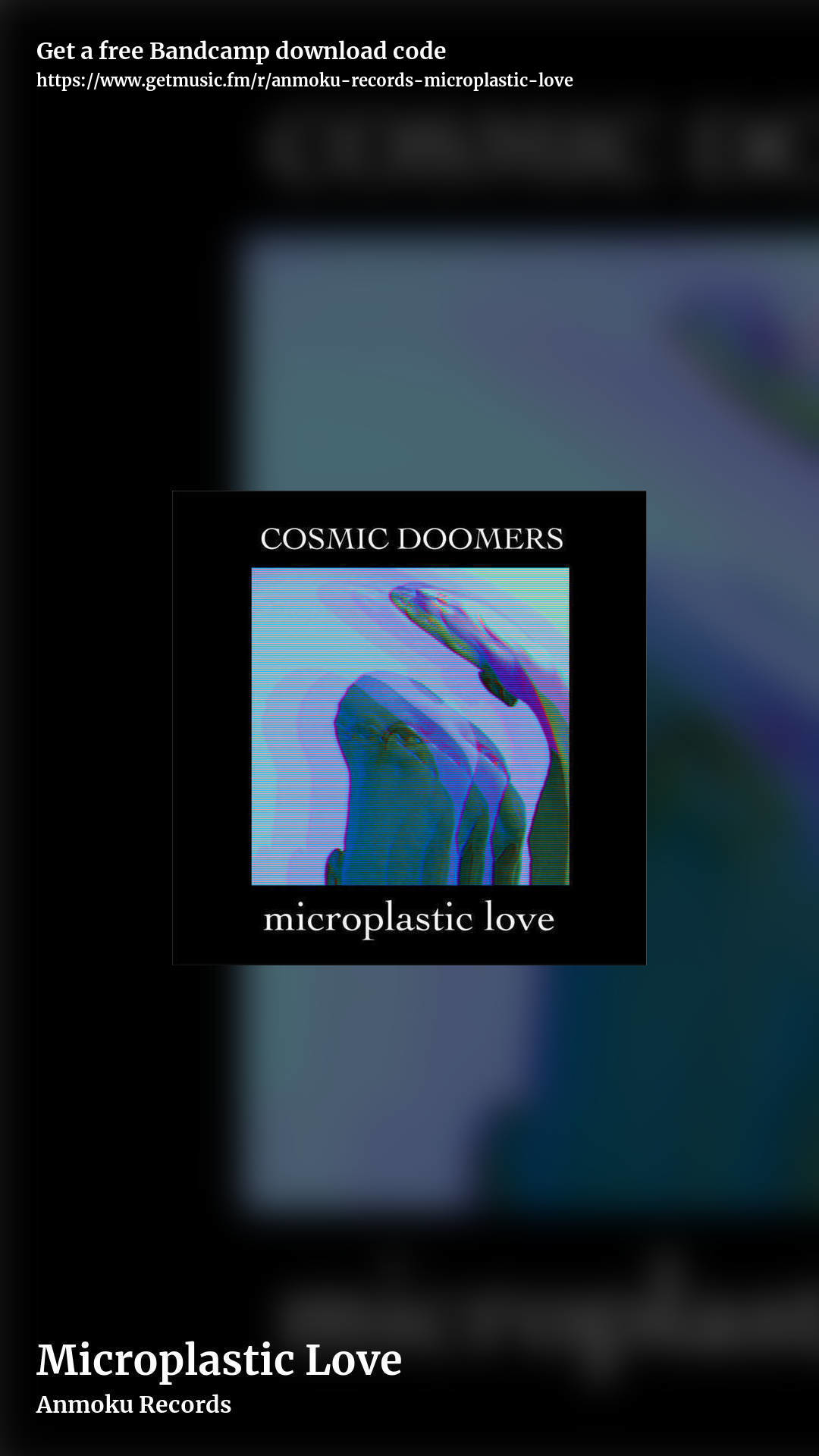 Microplastic Love by Anmoku Records, story promo share image