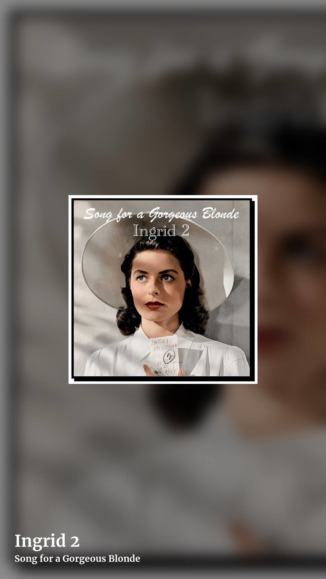 Ingrid 2 by Song for a Gorgeous Blonde, story clean share image