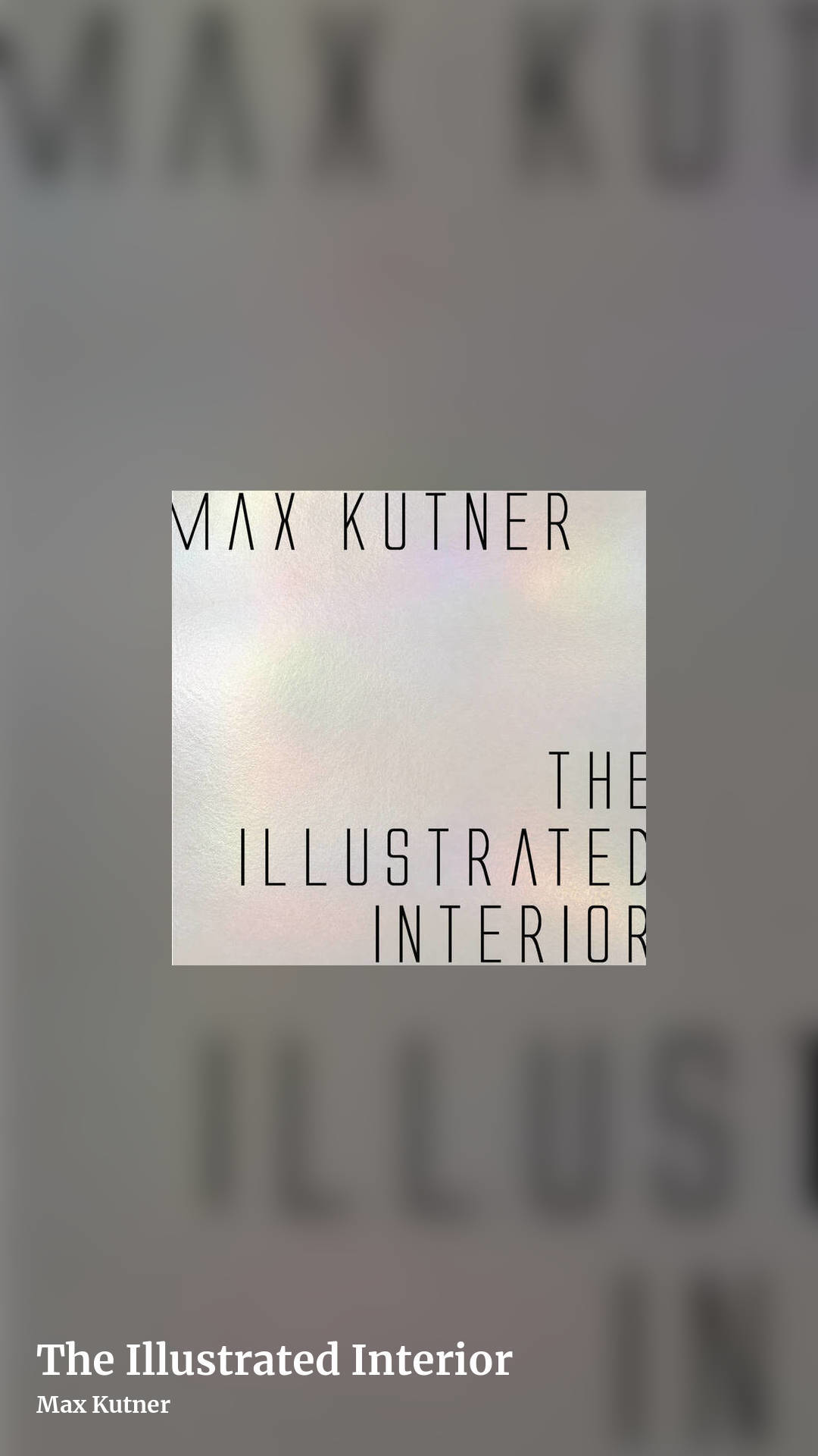 The Illustrated Interior by Max Kutner, story clean share image