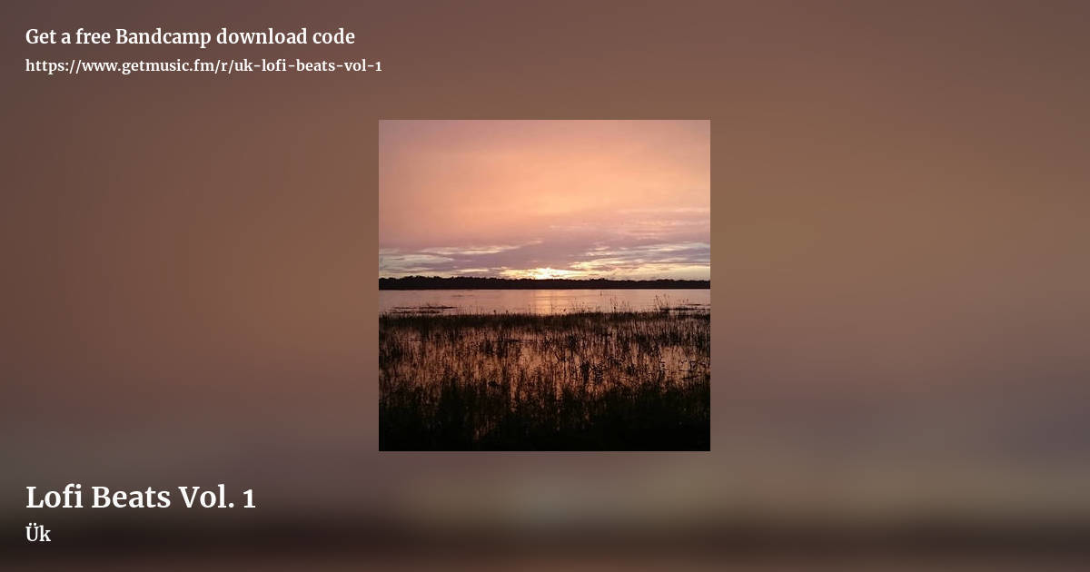Lofi Beats Vol. 1 by Ük, landscape promo share image