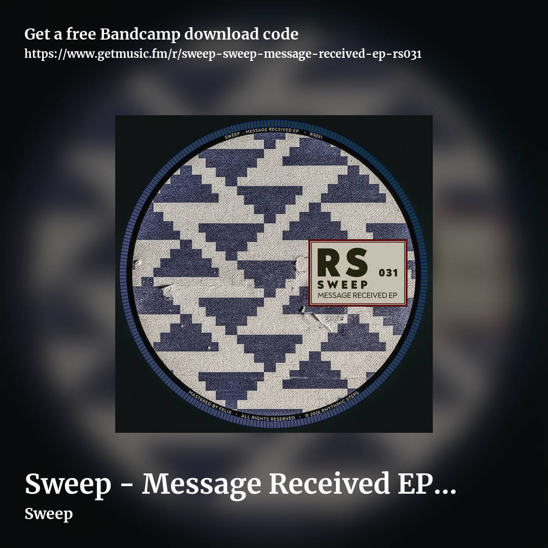 Sweep - Message Received EP [RS031] by Sweep, square promo share image