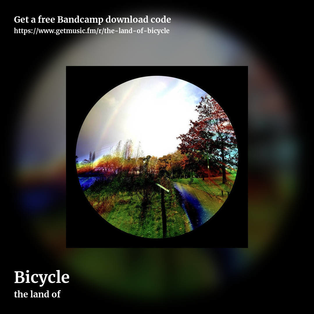 Bicycle by the land of, square promo share image