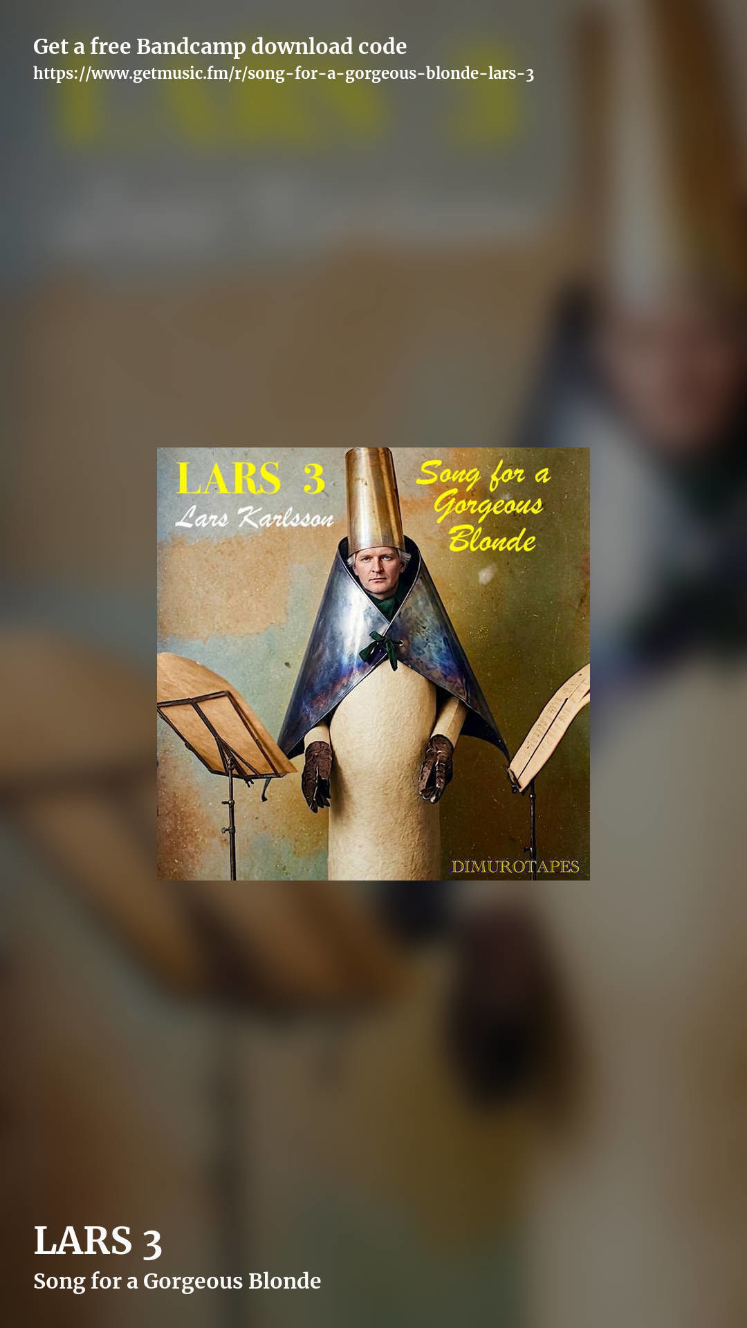 LARS 3 by Song for a Gorgeous Blonde, story promo share image