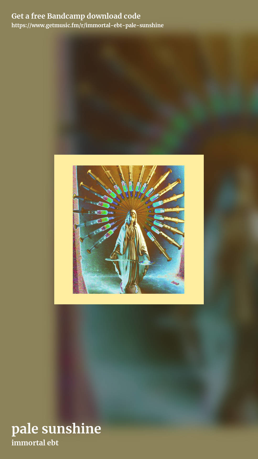 pale sunshine by immortal ebt, story promo share image