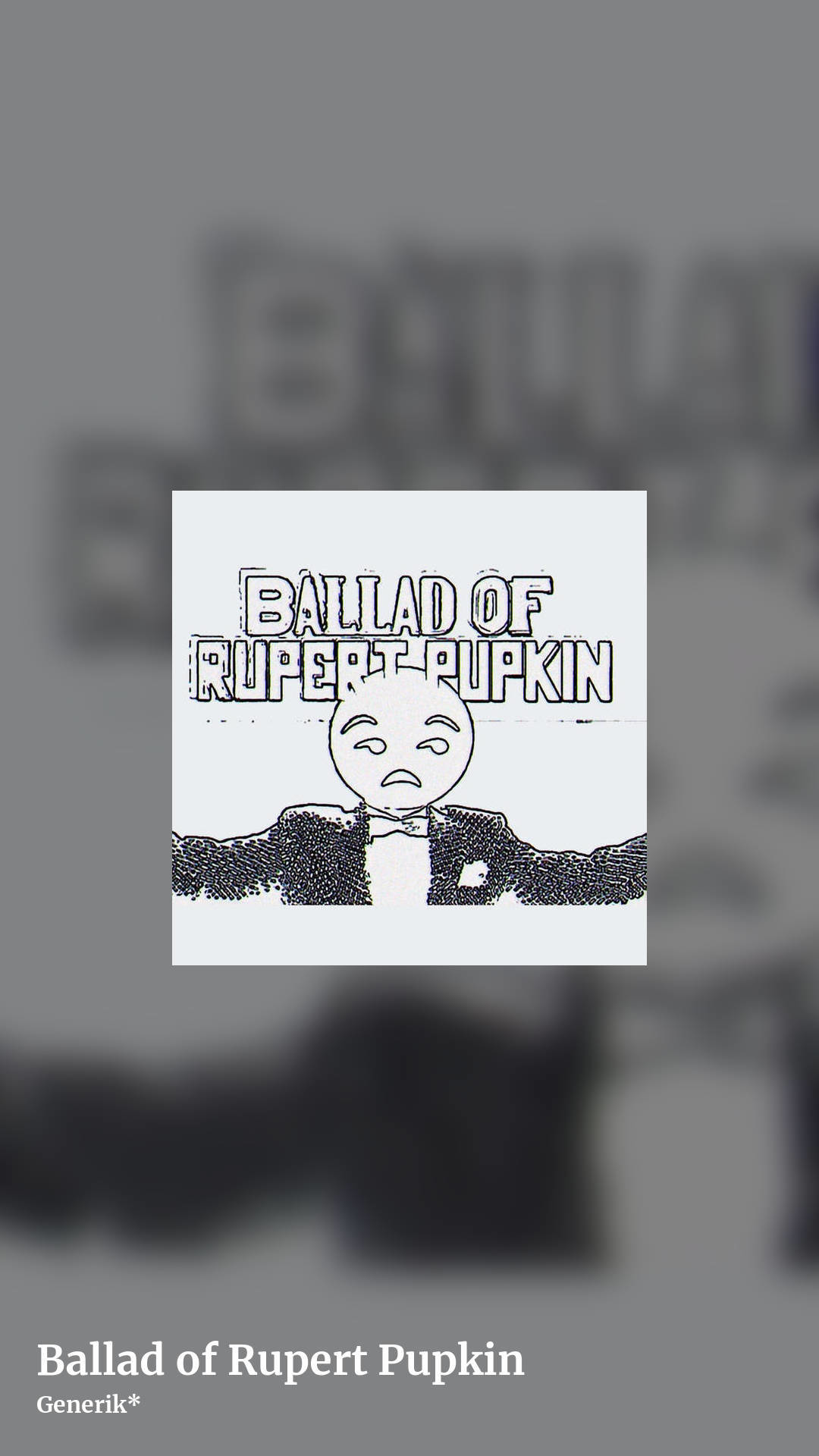Ballad of Rupert Pupkin by Generik*, story clean share image