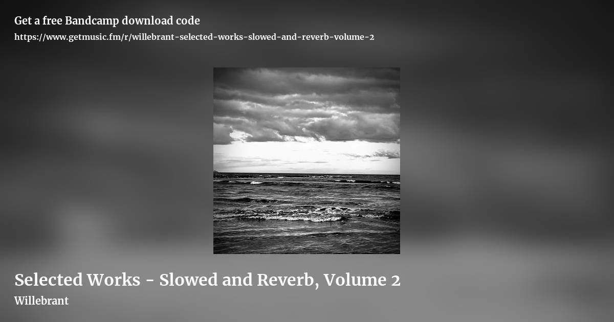 Selected Works - Slowed and Reverb, Volume 2 by Willebrant, landscape promo share image