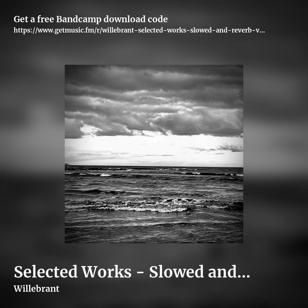Selected Works - Slowed and Reverb, Volume 2 by Willebrant, square promo share image