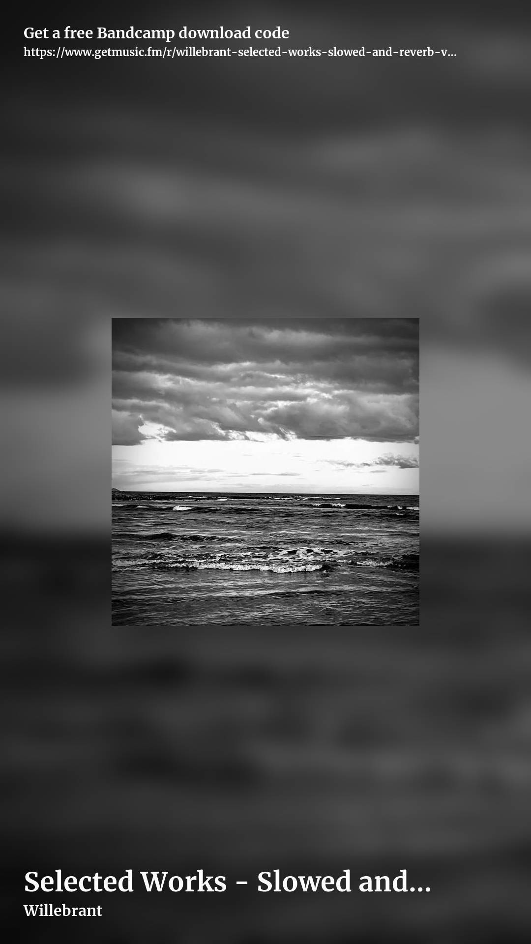 Selected Works - Slowed and Reverb, Volume 2 by Willebrant, story promo share image