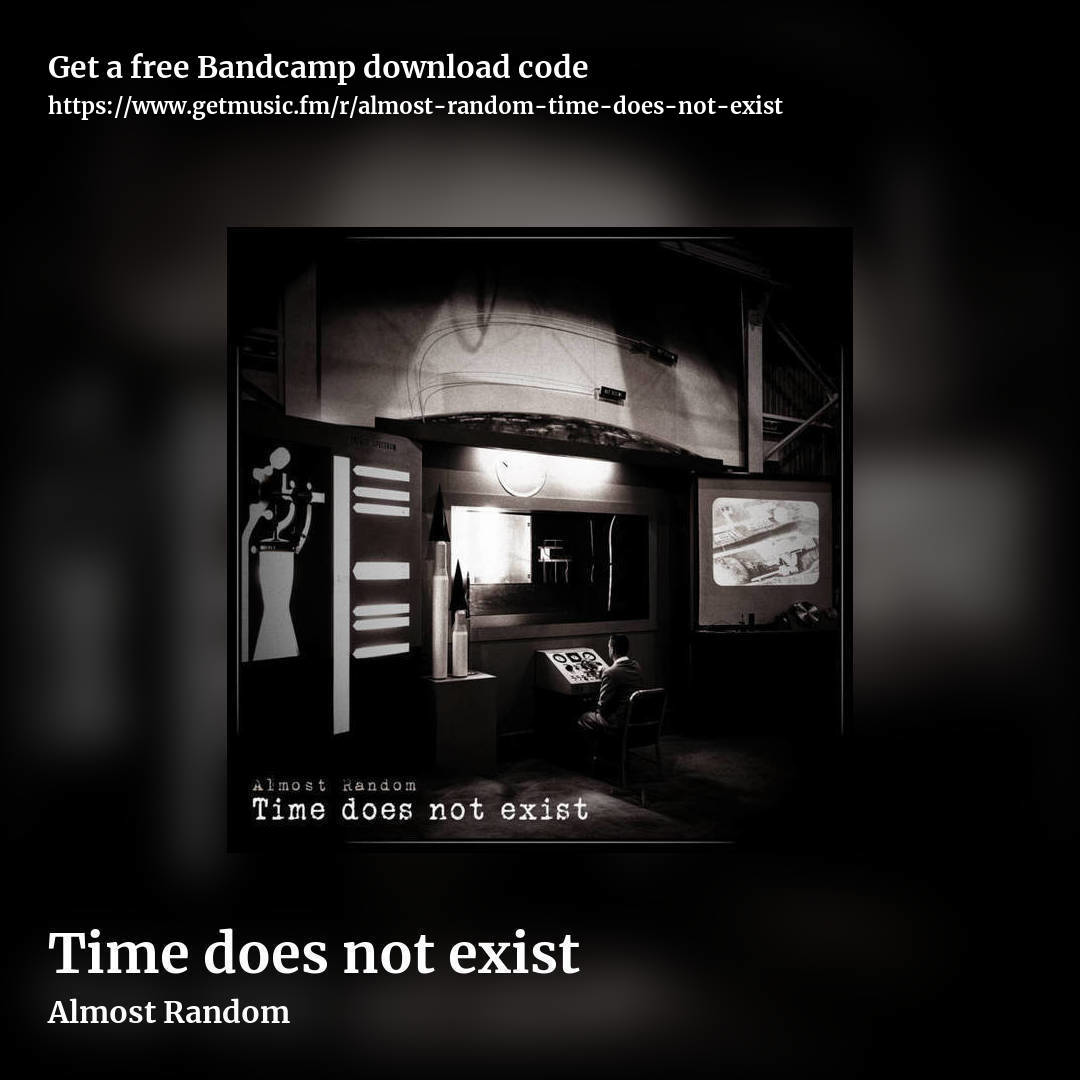 Time does not exist by Almost Random, square promo share image