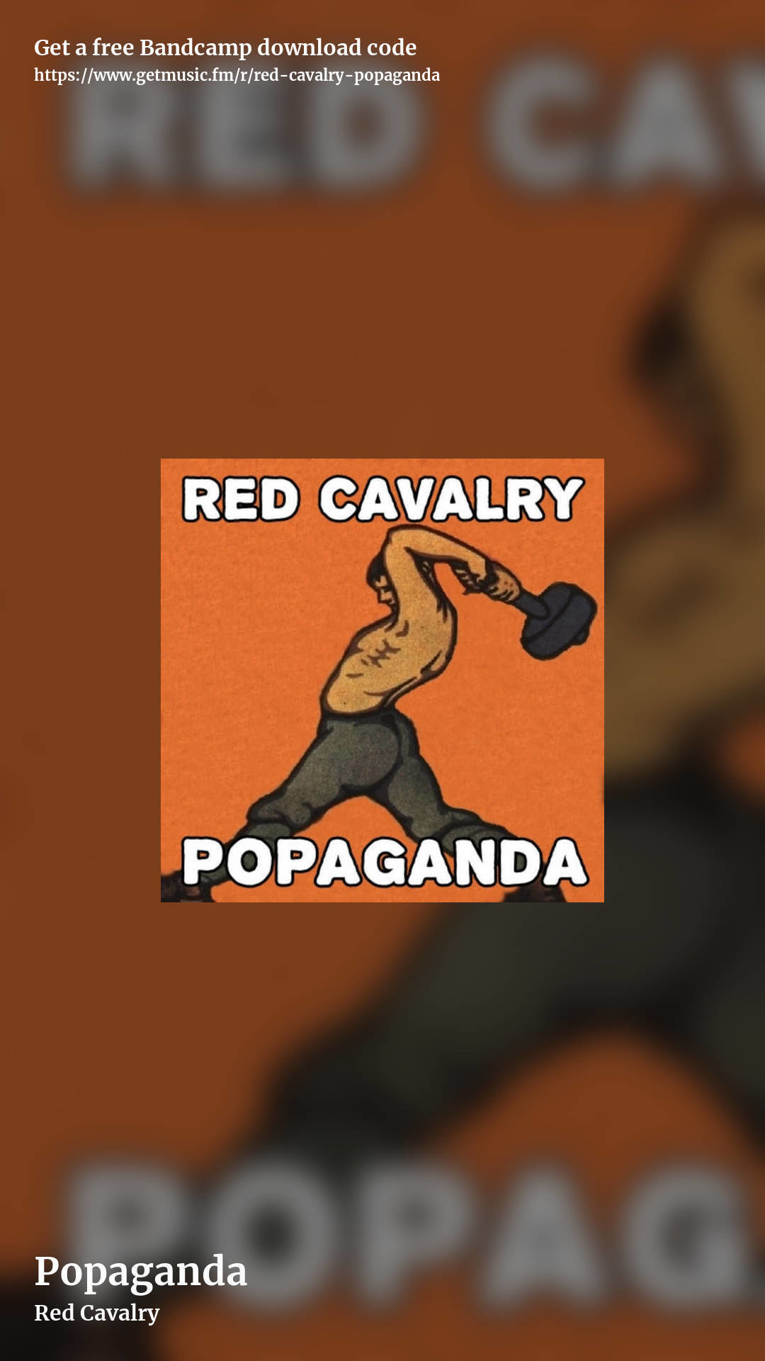 Popaganda by Red Cavalry, story promo share image