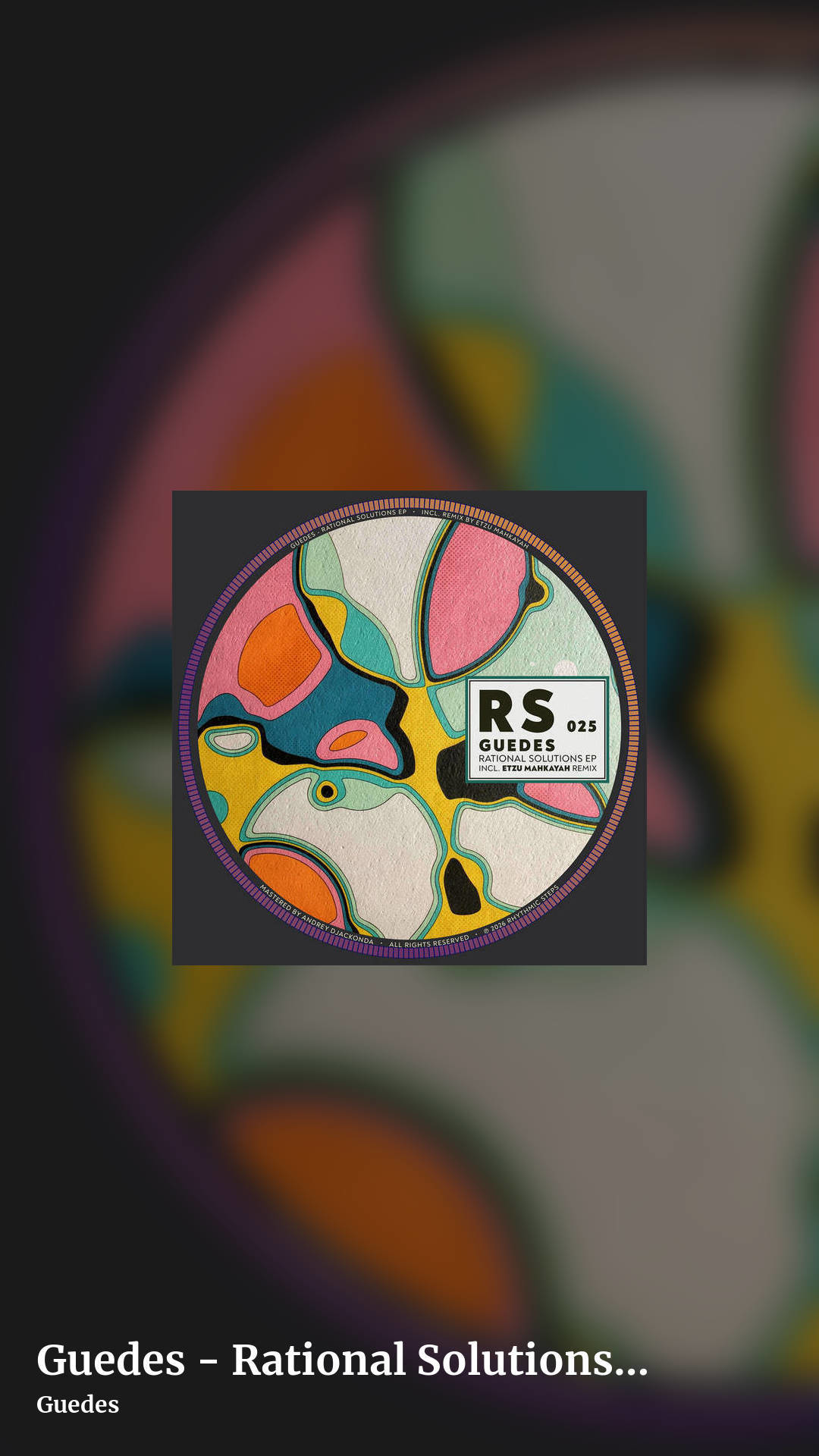 Guedes - Rational Solutions EP [RS025] by Guedes, story clean share image