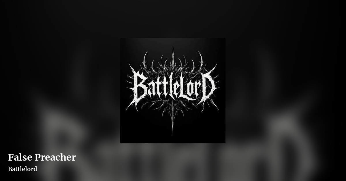 False Preacher by Battlelord, landscape clean share image