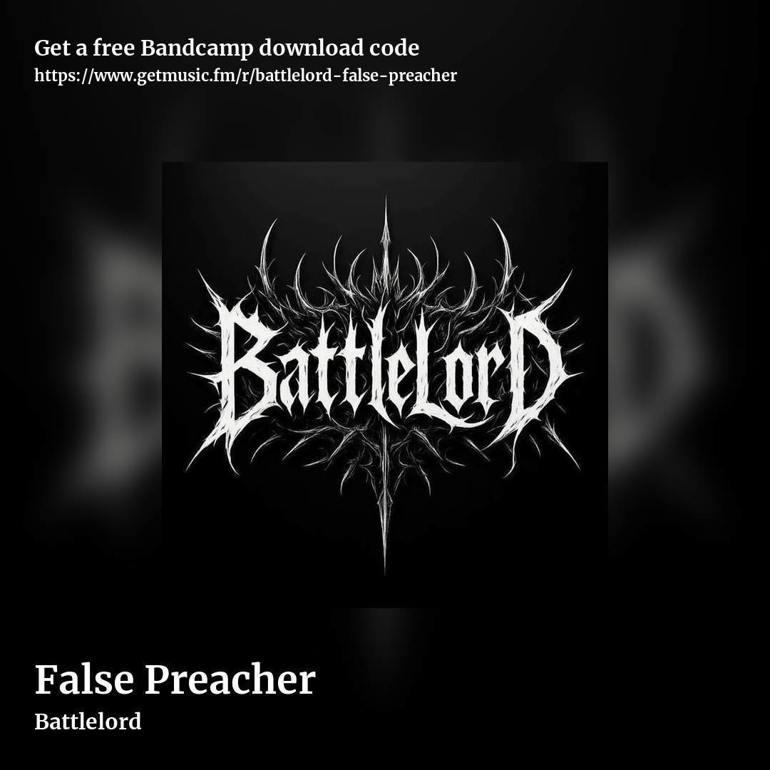 False Preacher by Battlelord, square promo share image