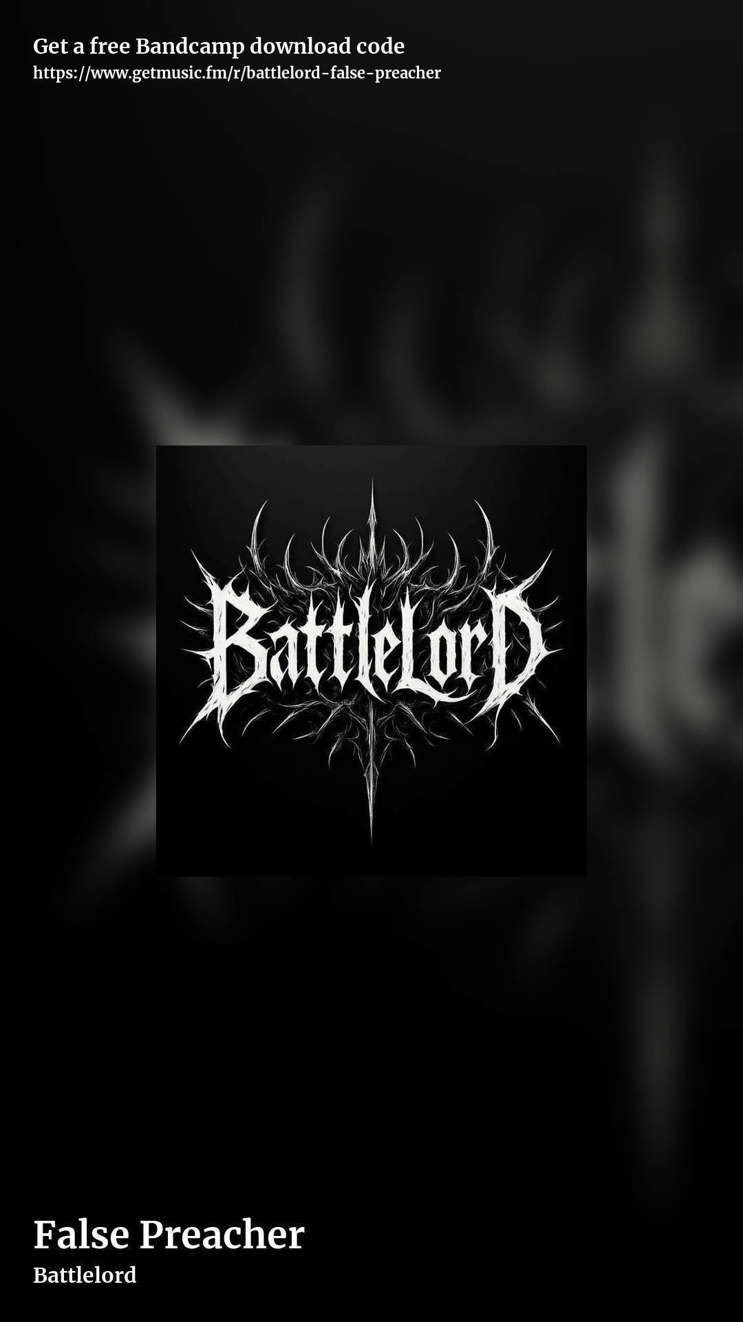 False Preacher by Battlelord, story promo share image