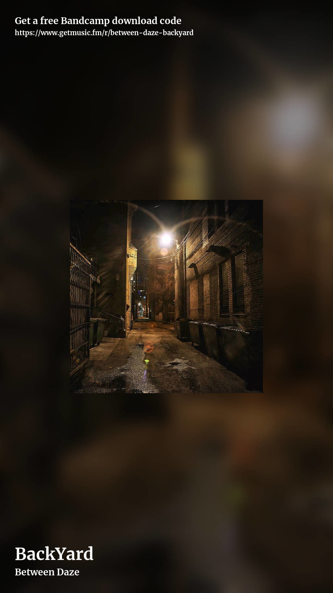 BackYard by Between Daze, story promo share image