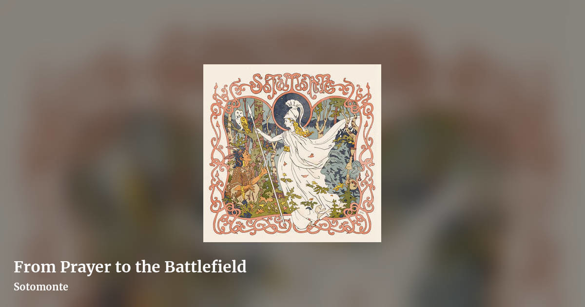 From Prayer to the Battlefield by Sotomonte, landscape clean share image
