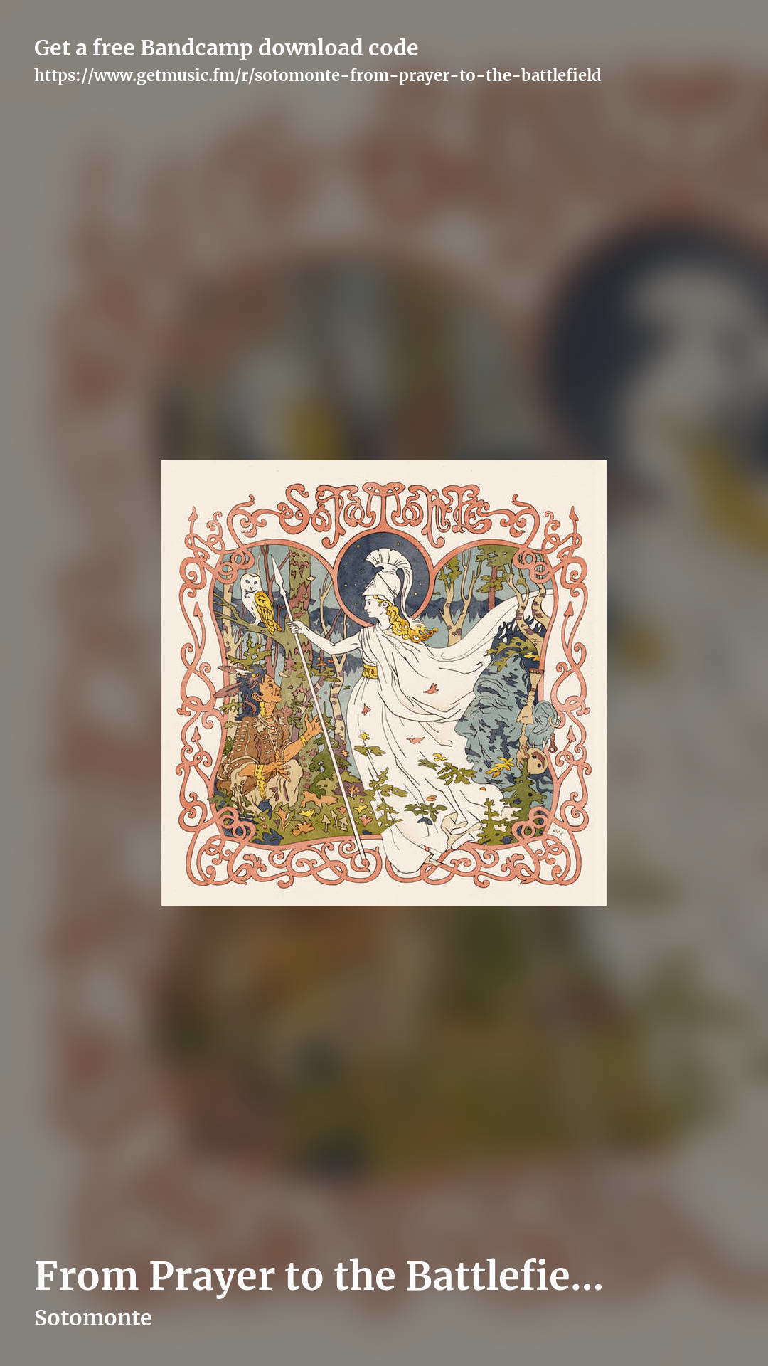 From Prayer to the Battlefield by Sotomonte, story promo share image