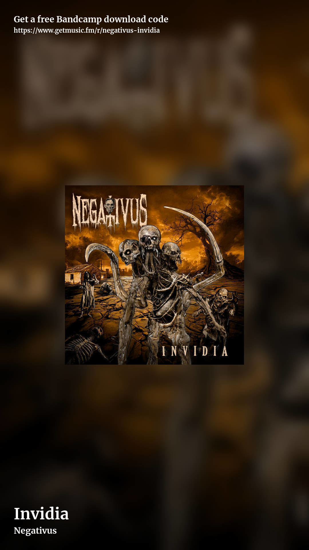 Invidia by Negativus, story promo share image