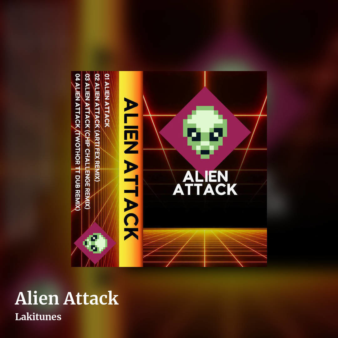 Alien Attack by Lakitunes, square clean share image