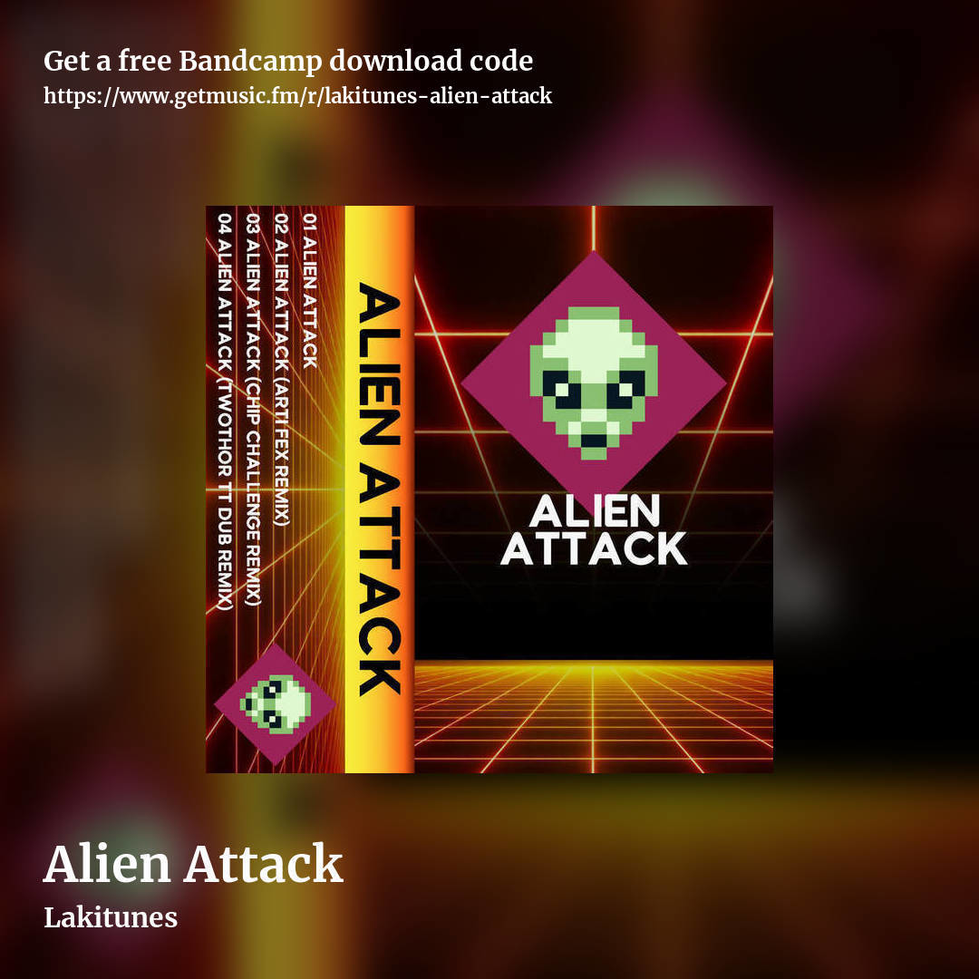 Alien Attack by Lakitunes, square promo share image